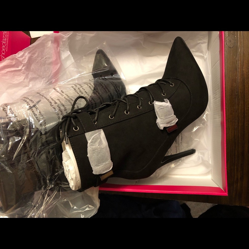 COPY - Black Heeled booties